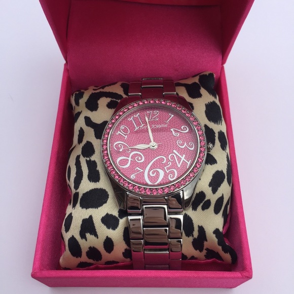 Betsey Johnson Accessories - NIB Never Been Worn Betsey Johnson Watch Pink Face